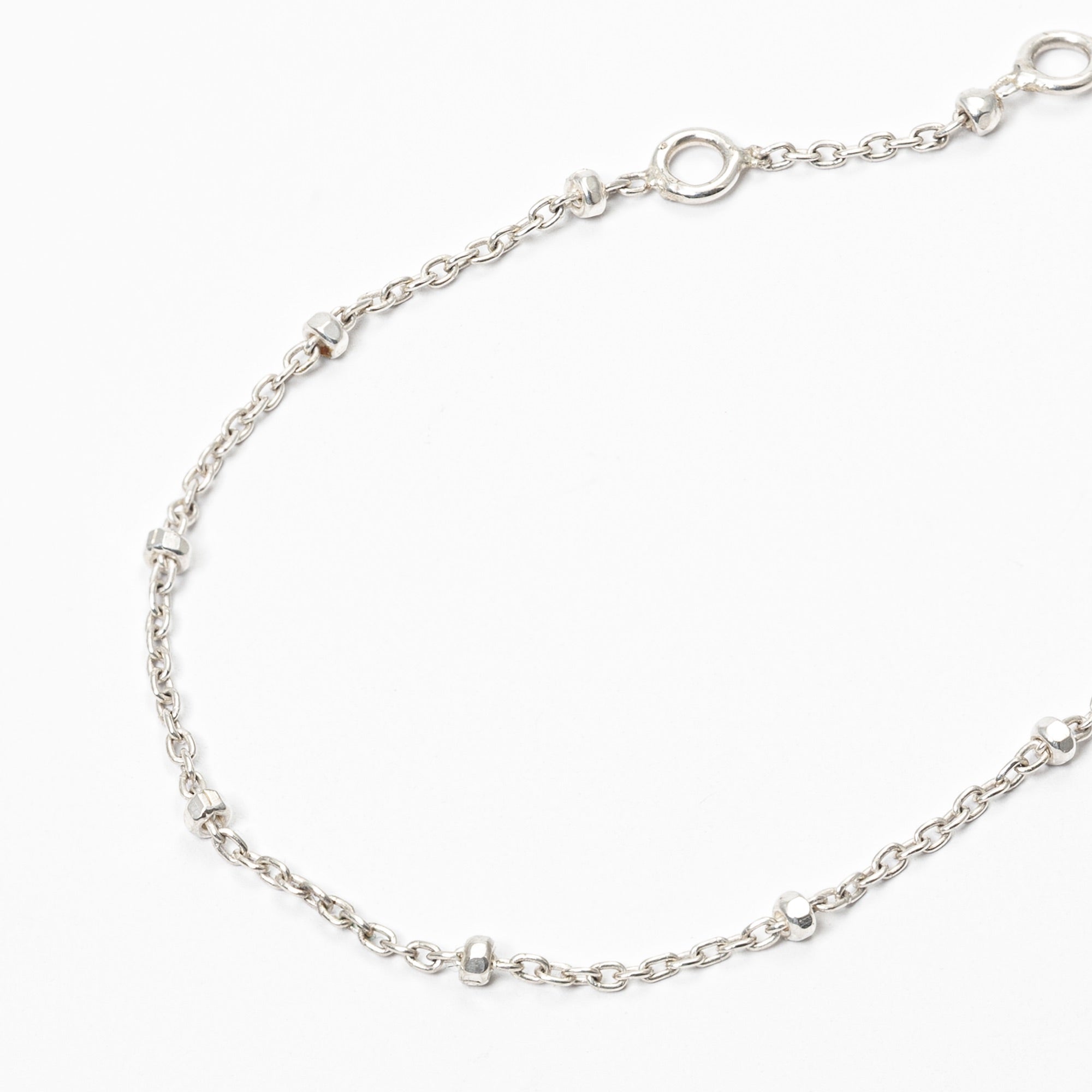 Sterling Silver Satellite Chain Children's Bracelet