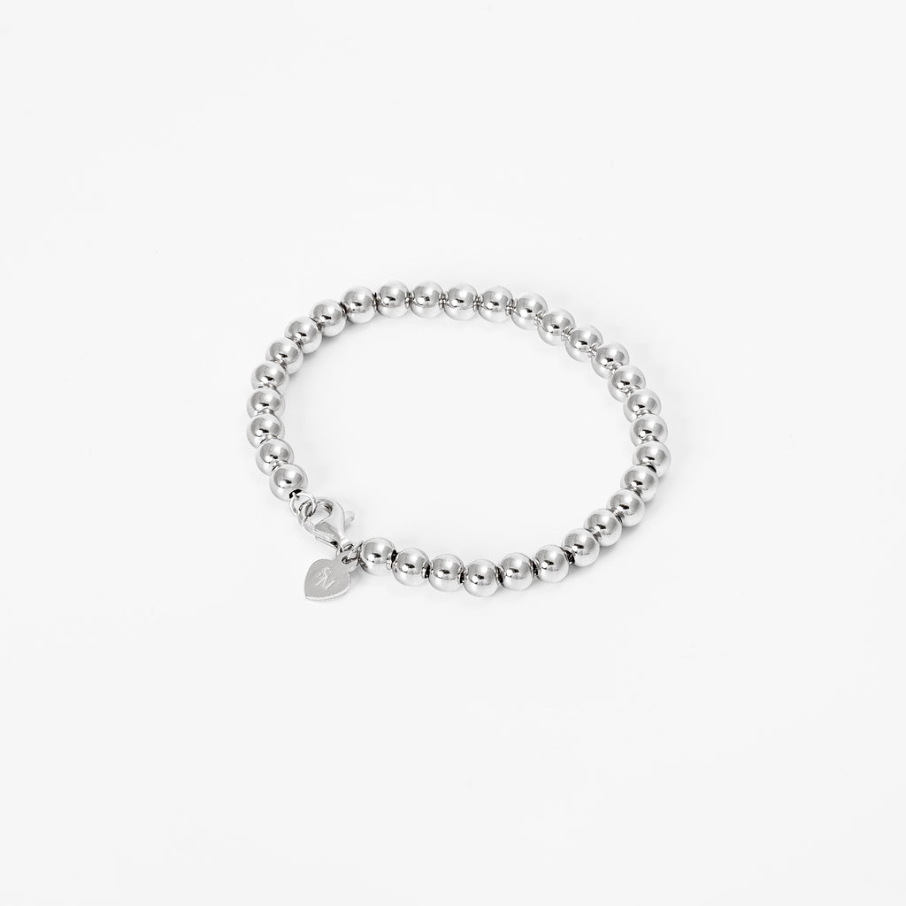 Sterling Silver Ball Bracelet for Children
