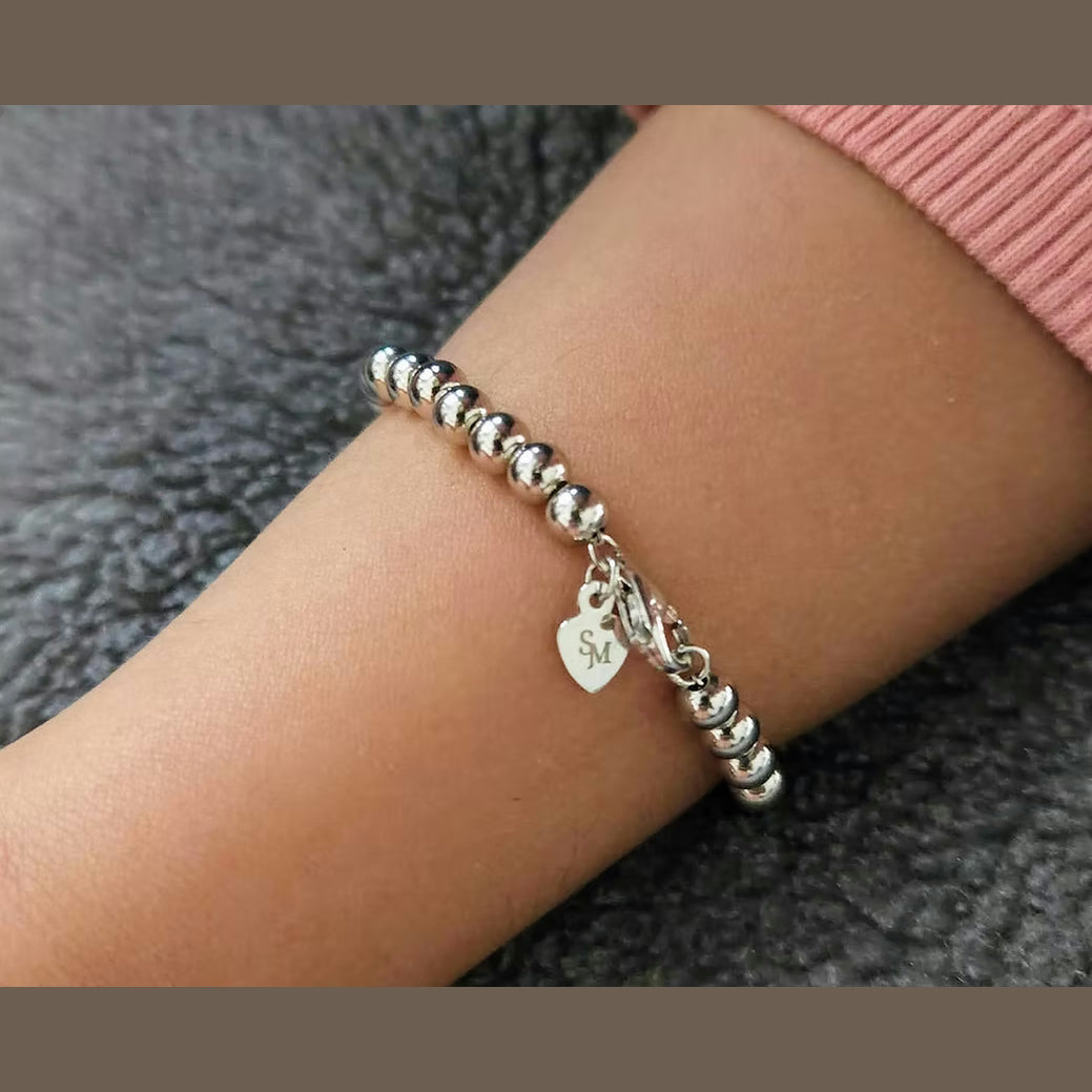 Sterling Silver Ball Bracelet for Children